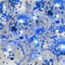 Blue Confetti Balloons Party Balloons 12inch 50 Pcs Latex Confetti Balloons Birthday Balloons Party Decoration Wedding Baby Shower Christmas Party-Confetti Blue